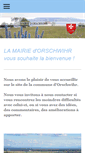Mobile Screenshot of mairie-orschwihr.info